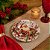 Jogo 6 Pratos de Sobremesa Natalino em Melamina 20cm Papai Noel e Azevinhos - Magizi - Imagem 2