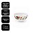 Kit 4 Tigelas Bowl Natalina em Melamina 300ml Folhagens e Azevinhos - Magizi - Imagem 4