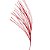 Galho Pendente Natalino Vermelho com Lantejoulas 70cm Decoração Luxo - Imagem 7