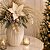 Galho Pendente Natalino Dourado com Lantejoulas 70cm Decoração Luxo - Imagem 2