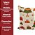 Almofada Natalina Gobelin Pinheiros e Presentes 45x45cm Premium com Enchimento - Magizi - Imagem 7
