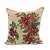 Almofada Natalina Gobelin Bico de Papagaio 45x45cm com Enchimento - Magizi - Imagem 1