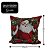 Almofada Natalina Gobelin Papai Noel e Guirlanda 45x45cm com Enchimento - Magizi - Imagem 6