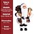 Papai Noel Decorativo Natalino Rústico Xadrez com Saco de Presentes 35cm - Imagem 8