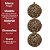 Kit 3 Bolas de Natal Luxo Champanhe e Branco 8cm com Missangas e Lantejoulas Decorativas - Imagem 7