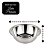 Bowl Aço Inox Redondo 20cm Tigela Inox Tradicional Prime Fratelli - Imagem 7