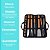 Kit Churrasco 9 Peças Aço Inox com Cabo de Madeira e Maleta com Zíper Prime - Imagem 8