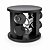 Porta Condimentos Giratório 6 Potes de Vidro Liso 85ml com Base Organizadora - Imagem 6