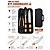 Kit Churrasco 3 Peças Aço Inox Cabo de Madeira com Maleta Pasta, Alça e Zíper - Imagem 2