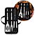 Kit Churrasco 3 Peças Aço Inox Premium com Maleta, Alça e Zíper - Mundial Casa - Imagem 6