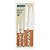 Kit 7 Peças Facas Tramontina Dynamic + Utensílios para Churrasco Aço Inox Cabo Madeira - Imagem 6
