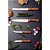 Kit 8 Peças Facas Tramontina Dynamic + Utensílios para Churrasco Aço Inox Cabo Madeira e Tábua Bambu - Imagem 5