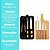 Kit 8 Peças Facas Tramontina Dynamic + Utensílios para Churrasco Aço Inox Cabo Madeira e Tábua Bambu - Imagem 9