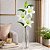 Haste Lírio Permanente 3D Silicone Branco 100cm com 3 Flores e 1 Botão - Imagem 2