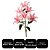 Buquê Permanente de Lírio Rosa 3D Silicone Premium 7 Flores 60cm - Imagem 5