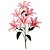 Buquê Permanente de Lírio Rosa 3D Silicone Premium 7 Flores 60cm - Imagem 6