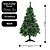 Árvore de Natal Pinheiro Nevado Premium Cheio 75 Galhos 90cm - Master Christmas - Imagem 6