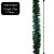 Festão de Natal Verde Duo Biton 9cm x 2 Metros PVC  Verde Claro e Escuro Prime - Imagem 5