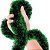 Festão de Natal Verde Duo Biton 9cm x 2 Metros PVC  Verde Claro e Escuro Prime - Imagem 8