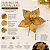 Flor Bico de Papagaio Natalina Veludo Luxo Ouro Velho 30cm Borda Glitter e Lantejoulas Dourado - Imagem 2