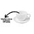 Jogo 6 Xícaras de Café com Pires Cerâmica Grace Collection Off White 90ml – 12 Peças - Imagem 5