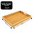 Bandeja Retangular de Bambu Grande Kazan Nature 40x28,5cm com Alças Laterais - Imagem 5
