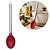 Colher para Arroz Silicone Vinho Bordô e Cabo Inox Elite - Tuut - Imagem 1