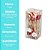 Kit 50 Palitos de Aperitivo Bambu 12cm Coração Love Vermelho e Branco - Tuut - Imagem 9