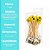 Kit 50 Palitos de Aperitivo Bambu 12cm Girassol e Borboletas Decorados - Imagem 8