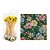 Kit Para Petisco 50 Palitos de Aperitivo Decorados Girassol e Borboletas + 20 Guardanapos Folhas Duplas - Imagem 7