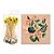 Conjunto 50 Palitos de Aperitivo Decorados Girassol e Borboletas + 20 Guardanapos Estampado Folhas Duplas - Imagem 8