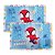 Jogo Americano Infantil Homem-Aranha Marvel 43x28cm Licenciado 2 Unidades - Imagem 1