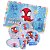 Kit Refeição Infantil Homem-Aranha Melamina 5 Peças Oficial Copo, Pratos, Bowl e Jogo Americano - Imagem 1