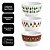 Kit 3 Cumbucas Porcelana Capri Decoradas Natal Grande 500ml  - Mundial Casa - Imagem 5