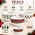 Kit 3 Cumbucas Porcelana Capri Decoradas Natal Grande 500ml  - Mundial Casa - Imagem 3