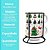 Kit 2 Xícaras de Chá c/ Suporte Estampa Natal Pinheiros Porcelana 200ml Empilháveis - Imagem 10