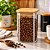 Jogo 3 Potes Herméticos Vidro Borossilicato Tampa Bambu 1000ml 1200ml e 1500ml - Imagem 9