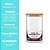 Pote Hermético Vidro Borossilicato 1200ml Tampa de Bambu Porta Mantimentos - Imagem 8