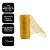 Kit 2 Telas Decorativa Natalina Dourada 15cm x 5 Metros Malha Tule Flexível Prime - Imagem 4