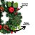 Guirlanda de Natal Decorada Verde 30cm com Pinhas Berries e Folhagens Luxo - Master Christmas - Imagem 6