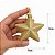 Kit 8 Estrelas Pendentes Natal 7cm x 7cm Mix Dourado Glitter, Lisa e Fosca - Master Christmas - Imagem 4