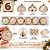 Kit 6 Bolas de Natal Champanhe Perolado Luxo 8cm Mix Fosca e Facetada - Master Christmas - Imagem 3