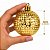 Kit 6 Bolas de Natal Douradas 8cm Mix Perolada Fosca e Facetada Luxo - Master Christmas - Imagem 2