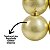 Kit 4 Bolas de Natal Dourado Glitter Perolado Luxo 8cm Premium - Imagem 8