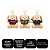 Kit 3 Mini Pelúcias Cachorro Natalino Pendente 11cm Dog Bege com Roupa Tricô Premium - Master Christmas - Imagem 6