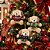 Kit 3 Mini Pelúcias Pendente Cachorro Dog Natalino 11cm com Roupa Tricô - Master Christmas - Imagem 3