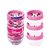 Kit 6 Mini Potes Organizadores Minnie Mouse 155ml Gire e Trave Empilháveis Plasútil - Imagem 1