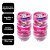 Kit 6 Mini Potes Organizadores Minnie Mouse 155ml Gire e Trave Empilháveis Plasútil - Imagem 9