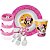 Kit Refeição Infantil Minnie Disney 9 Peças Prato, Tigela, Copo e Talheres - Tuut - Imagem 1