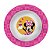 Kit Refeição Infantil Minnie Mouse 11 Peças Pratos, Tigela, Copo 3D, Lugar Americano, Talheres e Pote Multiuso - Imagem 3